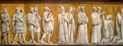 Penitential procession by Friedrich Overbeck